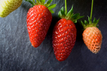 Strawberries close up
