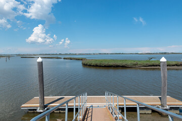 regional park of the po delta comacchio marshes and lakes of Europe