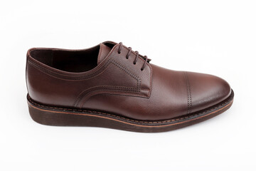 Classic, modern,  leather men's shoes