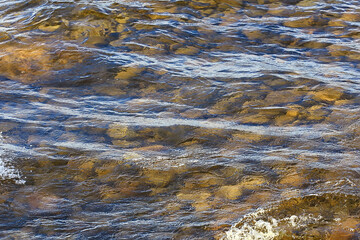transparent water stones bottom texture, abstract aqua background nature