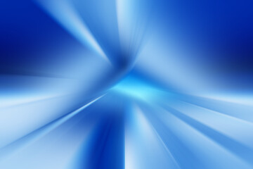 Abstract radial zoom blur surface of  dark blue and light blue  tones. Abstract  soft blue ...