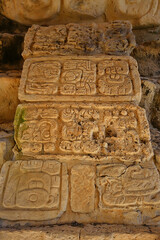 mexico pyramids mayan ancient city, landscape pre-columbian america chicenica maya