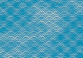 青海波のパターン