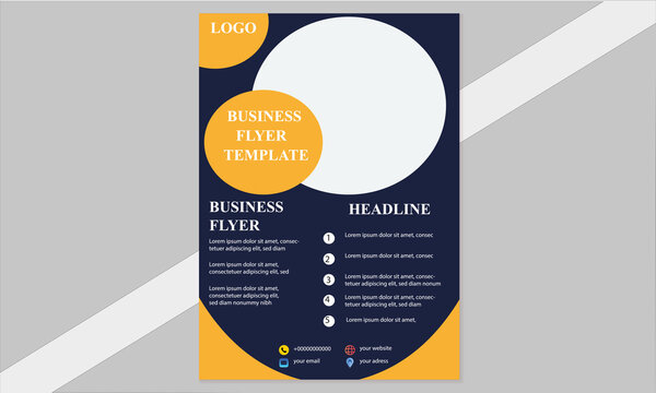 business flyer template