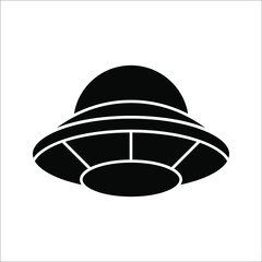 Space Aliens. UFO icon. vector illustration of UFO for a website or mobile application on white background