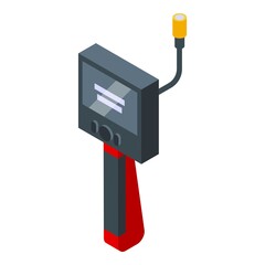 Endoscope digestive icon. Isometric of Endoscope digestive vector icon for web design isolated on white background