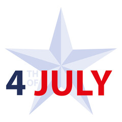 4th july star celebration