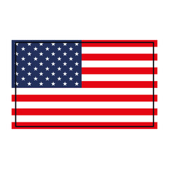 Fototapeta premium american flag nation