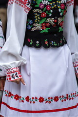 Ukrainian national clothing - embroideries
