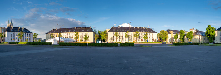 parking i kampus Politechniki Opolskiej