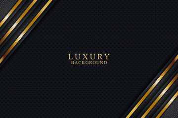 Elegant luxury background concept with black and gold texture