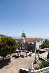 iglesia estilo canario, iglesia de la concepci&oacute;n de valverde en un dia despejado