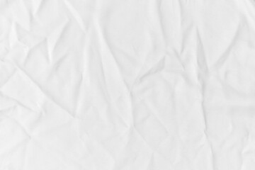 Fototapeta na wymiar White fabric, cloth wave texture background, Empty space.