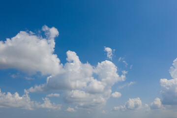 Fototapeta na wymiar cloudscape background, summer time, beautiful sky