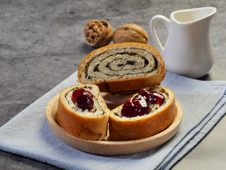 cake with jam