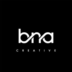 BNA Letter Initial Logo Design Template Vector Illustration