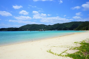 Uhama Beach in Zamami island, Okinawa, Japan - 日本 沖縄 座間味島 大浜