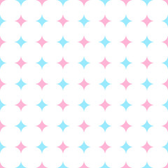 Vector trendy seamless pattern - delicate design. Colorful repeatable fashion background