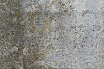 Old gray aged concrete wall