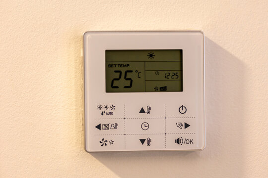 Wall Mounted Central Climate Control Display