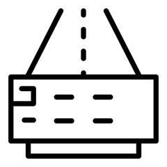 Intelligent vehicle icon. Outline Intelligent vehicle vector icon for web design isolated on white background