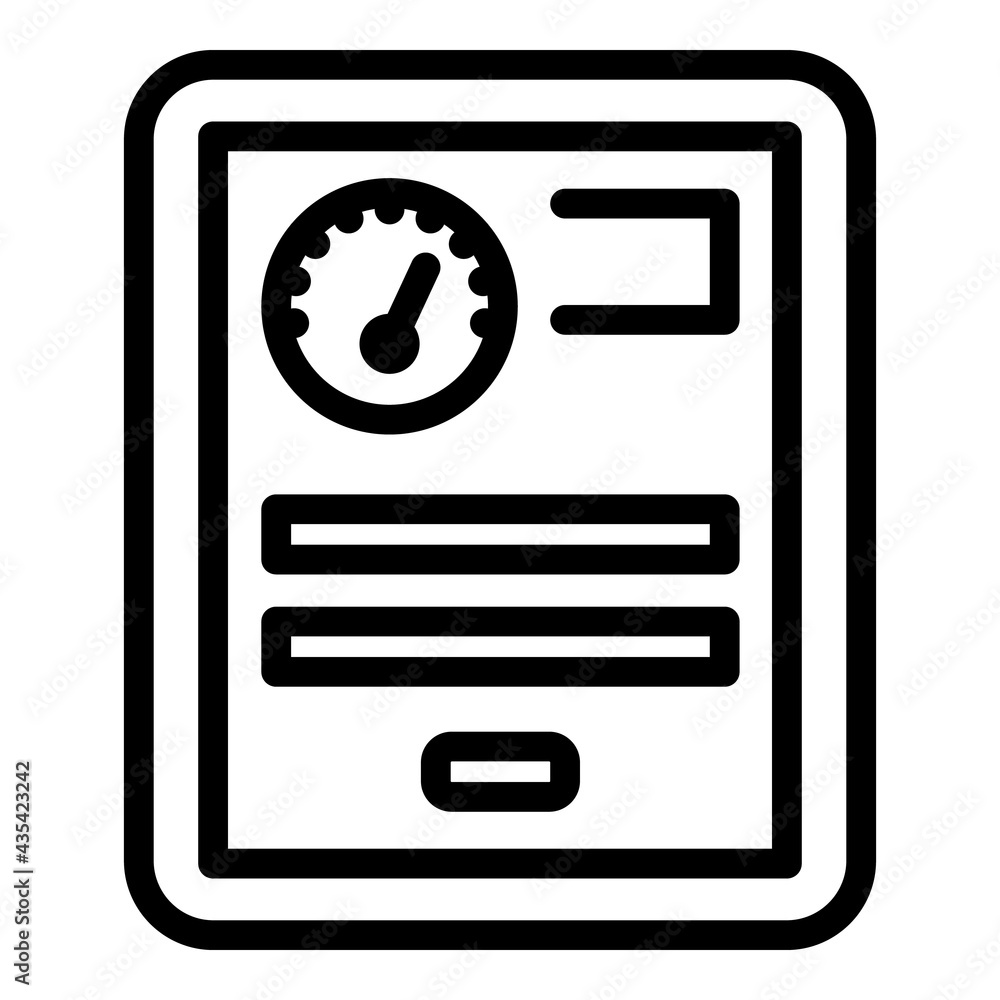 Poster wireless system vehicle icon. outline wireless system vehicle vector icon for web design isolated on