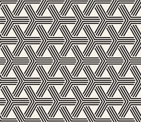 Vector seamless pattern. Modern stylish abstract texture. Repeating geometric tiles