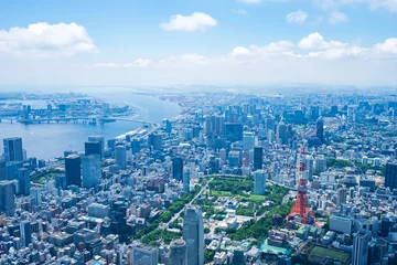 Kussenhoes 東京タワー・東京ベイエリア   東京都心部 ヘリコプター空撮写真 © maroke