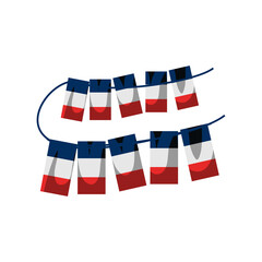 france pennants decoration