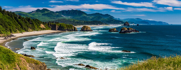 Cannon Beach - Oregon - Powered by Adobe