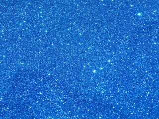 Obraz premium Blue Glitter Texture