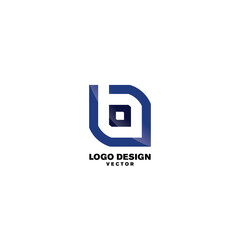 B Symbol Logo Template Vector
