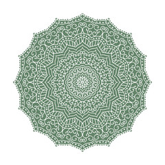 Mandala. Circular figure representing the universe in Hindu and Buddhist