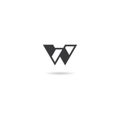 initial w logo design icon inspiration