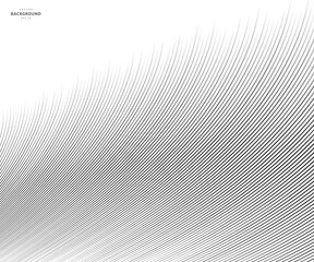 Abstract  grey white waves and lines pattern for your ideas, template background texture