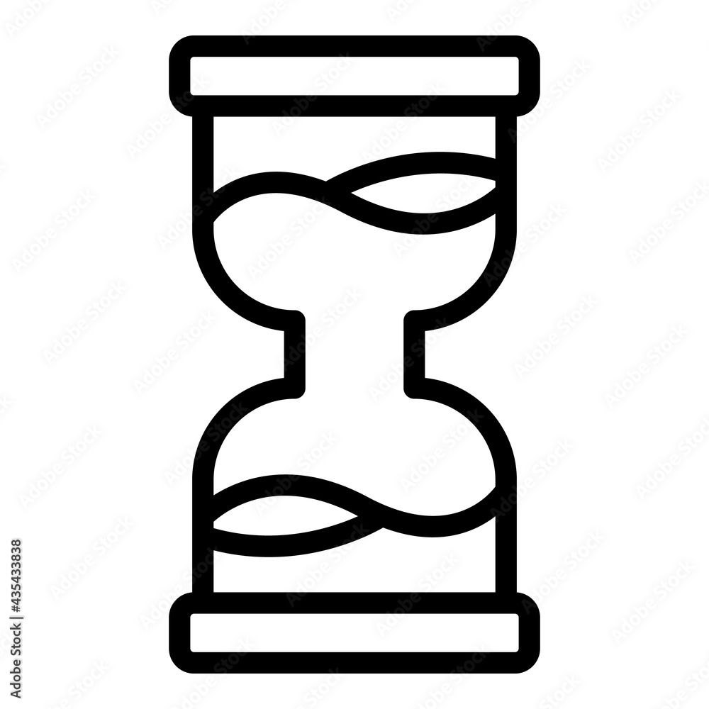 Poster time backup icon. outline time backup vector icon for web design isolated on white background