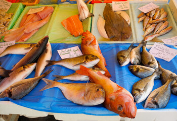 Fresh Fish at market
