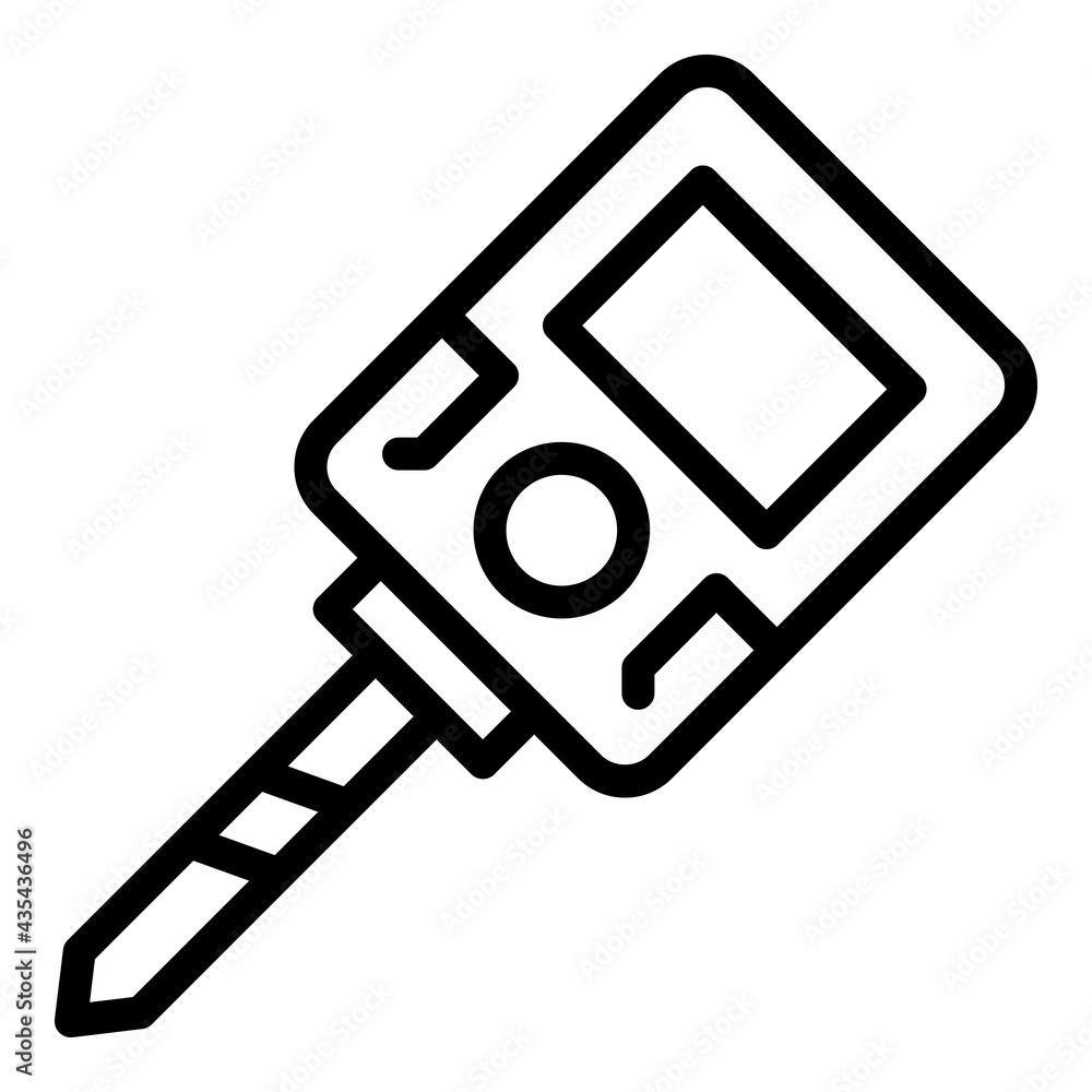 Poster acidity ph meter icon. outline acidity ph meter vector icon for web design isolated on white backgro