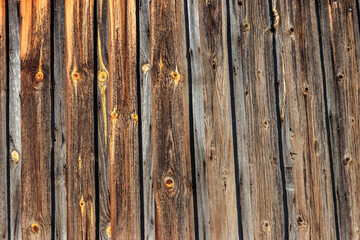 Fototapeta premium Old wooden texture for background. Weathered wood boards