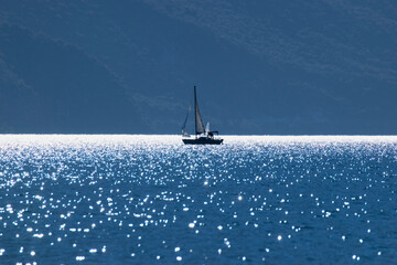 boat on the sea