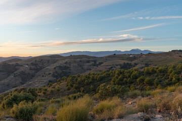 mountainous landscape in southern Spain