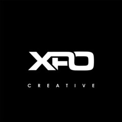 XPO Letter Initial Logo Design Template Vector Illustration