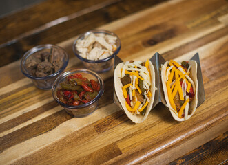 Fajita Tacos Kitchen Above