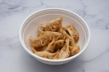fried pot stickers
