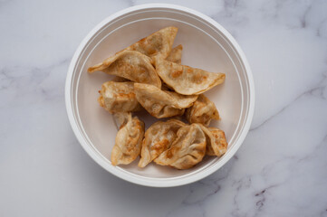 fried pot stickers
