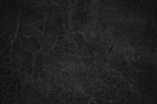 Black concrete wall as background. Texture of dark gray concrete wall, Texture of a grungy © Background Studio