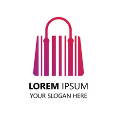 Online shop logo designs template. Shopping logo vector icon illustration. Online store logo vector. 