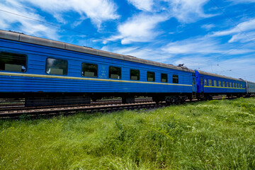 Fototapeta premium Old cars stand in the depot