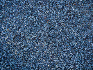 Blue Gravel with Red Tennessee Red Mud