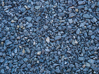 Blue Gravel with Red Tennessee Red Mud